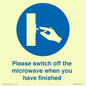 MV10494: Please switch off the microwave when you have finished