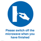 MV10494: Please switch off the microwave when you have finished