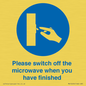 MV10494: Please switch off the microwave when you have finished