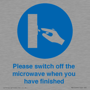 MV10494: Please switch off the microwave when you have finished