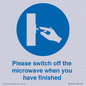 MV10494: Please switch off the microwave when you have finished