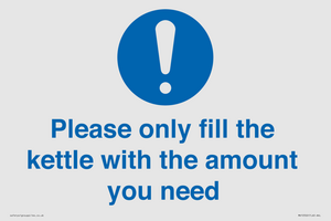 MV10502: Please only fill the kettle with the amount you need