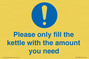 MV10502: Please only fill the kettle with the amount you need