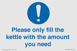 MV10502: Please only fill the kettle with the amount you need