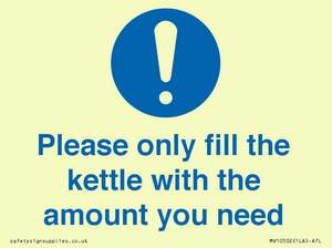 MV10502: Please only fill the kettle with the amount you need