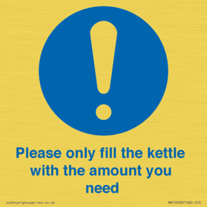 MV10502: Please only fill the kettle with the amount you need