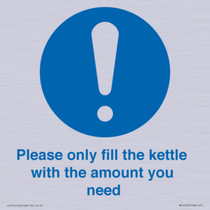MV10502: Please only fill the kettle with the amount you need