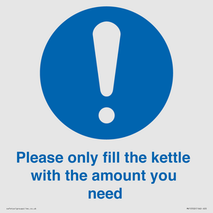 MV10502: Please only fill the kettle with the amount you need