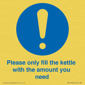 MV10502: Please only fill the kettle with the amount you need