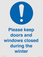 MV10504: Please keep doors and windows closed during the winter