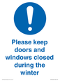 MV10504: Please keep doors and windows closed during the winter