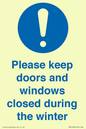 MV10504: Please keep doors and windows closed during the winter