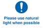 MV10506: Please use natural light when possible