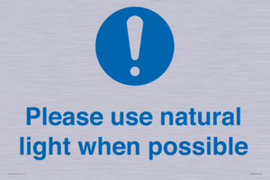 MV10506: Please use natural light when possible