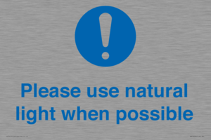MV10506: Please use natural light when possible