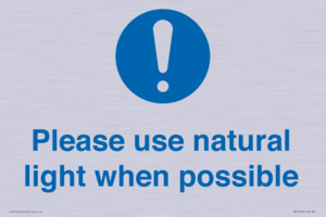 MV10506: Please use natural light when possible