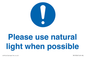 MV10506: Please use natural light when possible