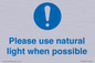 MV10506: Please use natural light when possible