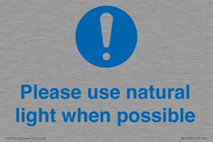 MV10506: Please use natural light when possible