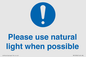 MV10506: Please use natural light when possible