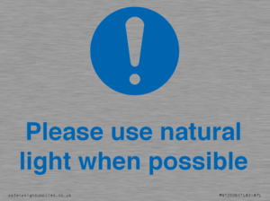 MV10506: Please use natural light when possible