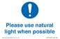 MV10506: Please use natural light when possible