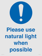 MV10506: Please use natural light when possible