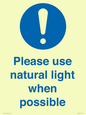 MV10506: Please use natural light when possible
