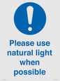 MV10506: Please use natural light when possible