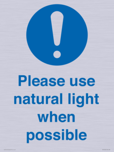 MV10506: Please use natural light when possible