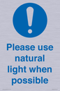 MV10506: Please use natural light when possible