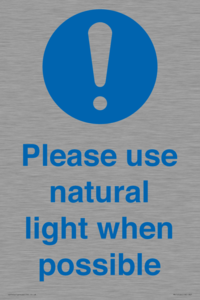 MV10506: Please use natural light when possible