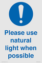 MV10506: Please use natural light when possible