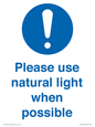 MV10506: Please use natural light when possible