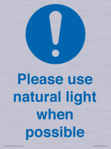 MV10506: Please use natural light when possible