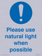MV10506: Please use natural light when possible