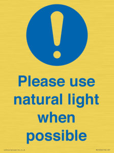 MV10506: Please use natural light when possible