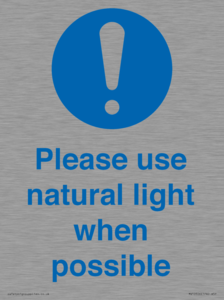 MV10506: Please use natural light when possible