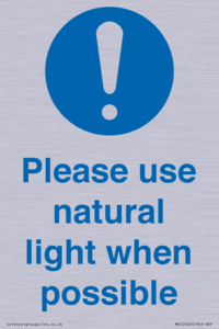 MV10506: Please use natural light when possible