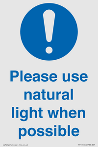 MV10506: Please use natural light when possible