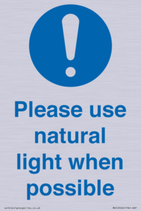 MV10506: Please use natural light when possible
