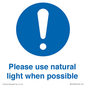 MV10506: Please use natural light when possible