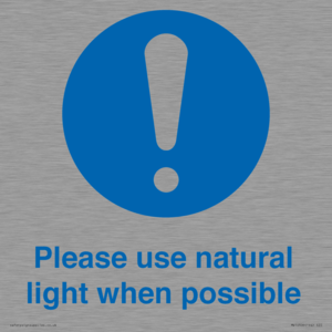 MV10506: Please use natural light when possible