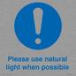 MV10506: Please use natural light when possible