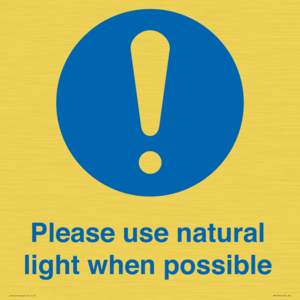 MV10506: Please use natural light when possible