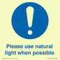 MV10506: Please use natural light when possible