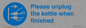 MV10533: Please unplug the kettle when finished