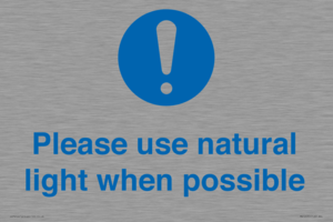 MV10535: Please use natural light when possible