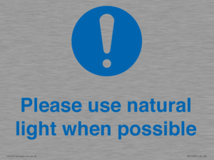 MV10535: Please use natural light when possible