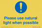 MV10535: Please use natural light when possible